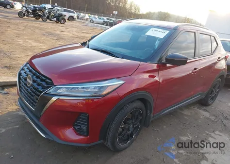 2024 Nissan Kicks Sr Xtronic Cvt from USA, damaged, VIN 3N1CP5DV1RL512073